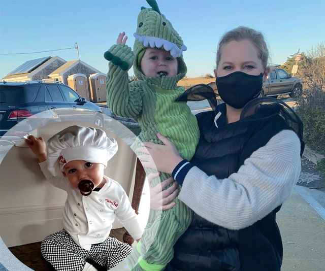 The adorable photos that prove Amy Schumer is not a regular mum … she’s a cool mum.