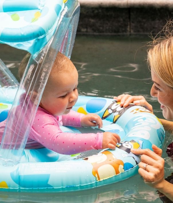 Bluey Ring with Seat and Canopy