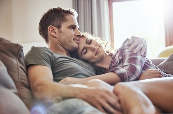 Three ways you can support an anxious partner, according to an expert