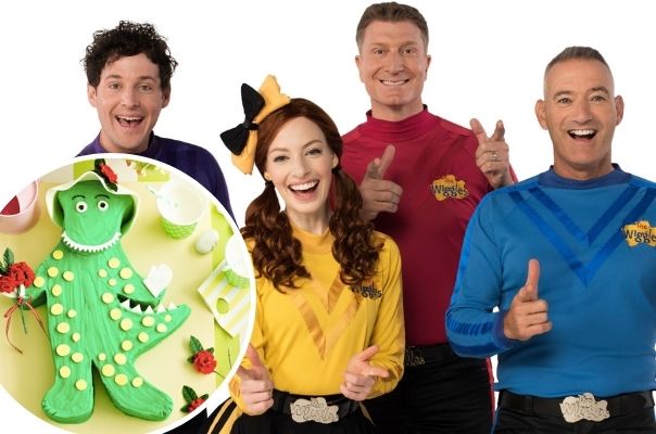 How to make The Wiggles’ Dorothy the Dinosaur cake