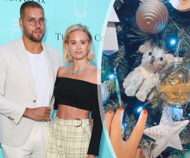 Pregnant Jesinta and Buddy Franklin are giving daughter Tullulah the cutest first Christmas tree EVER