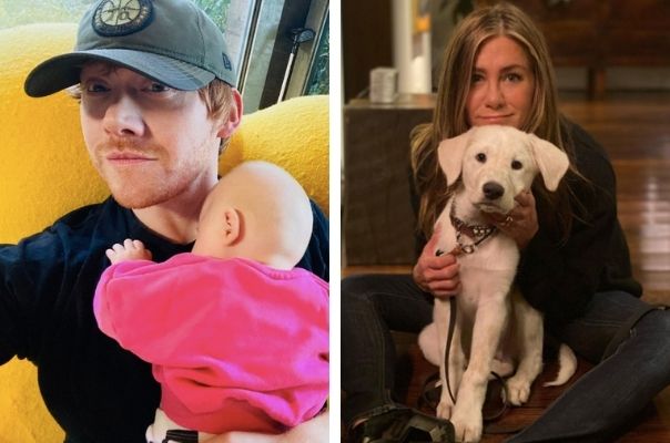 Harry Potter star Rupert Grint credits his baby girl for smashing Jennifer Aniston’s Instagram record