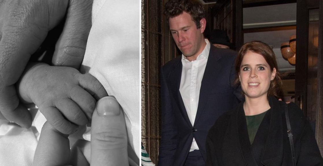 Princess Eugenie shares the first picture of her (very tiny!) new royal baby