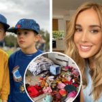 Bec Judd shares a video of her twins messy bedroom during lockdown – and we so get it