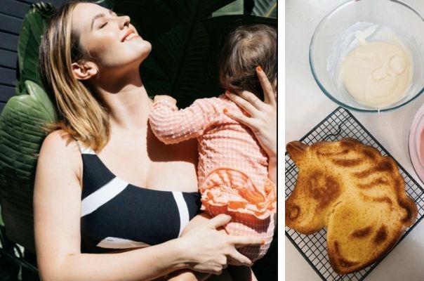 Jesinta Franklin baked a unicorn cake for her daughter’s first birthday and it’s amazing!