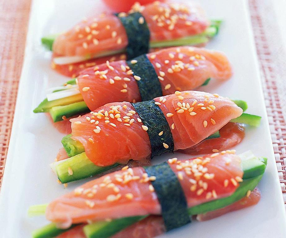 Sashimi stacks