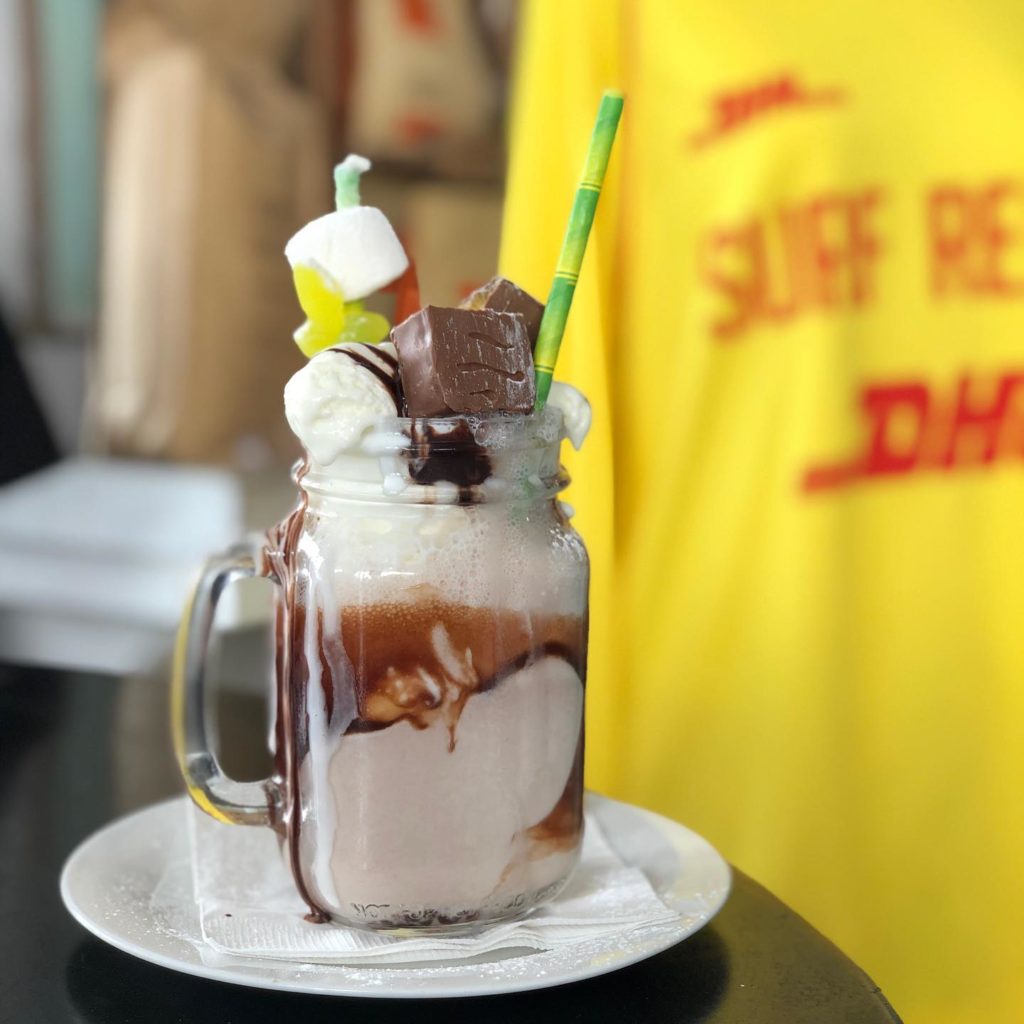 Milkshake at Coconut Coffee House