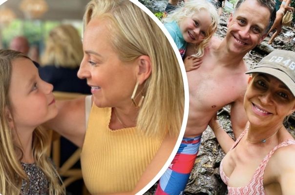 Carrie Bickmore shares the highs and lows of parenting through sweet family photos