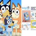 FREE official Bluey party invitations, available now!
