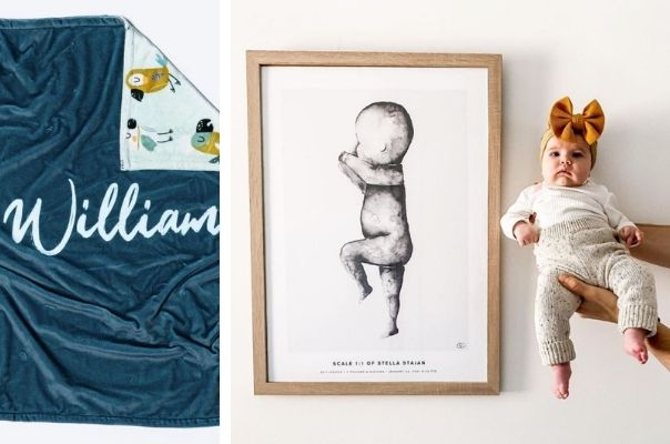 Personalised baby gifts: Perfect for when you’re looking for something sweet and sentimental!