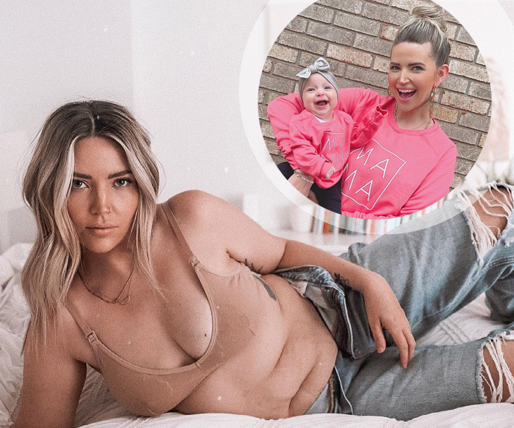 Sarah Nicole Landry’s powerful post highlights two very different reactions to her postpartum body