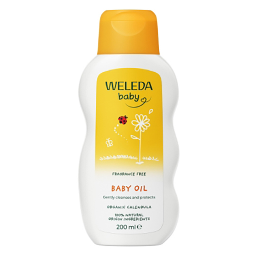 Weleda Calendula Baby Oil - Fragrance Free
