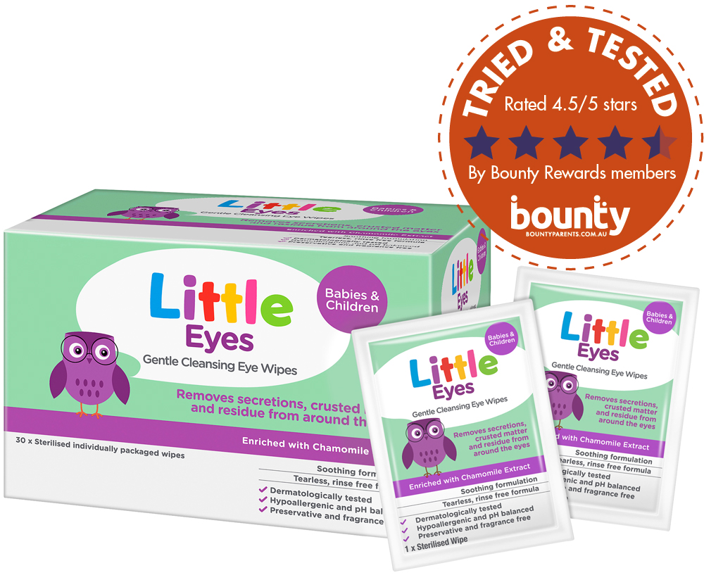 WATCH: Real parents review Little Eyes Gentle Cleansing Wipes