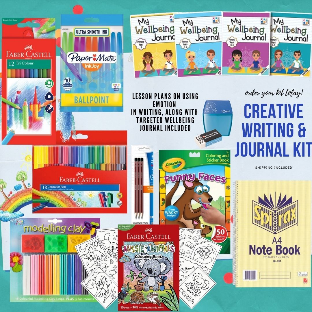 Kids Write & Create provide the materials for students to engage in the creative writing process