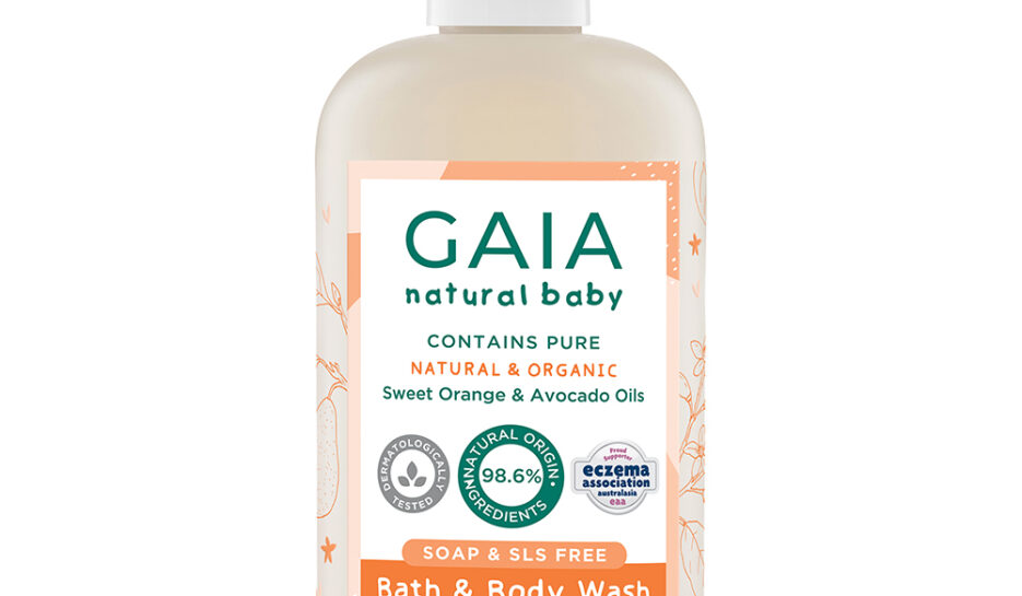 GAIA Natural Baby Bath & Body Wash
