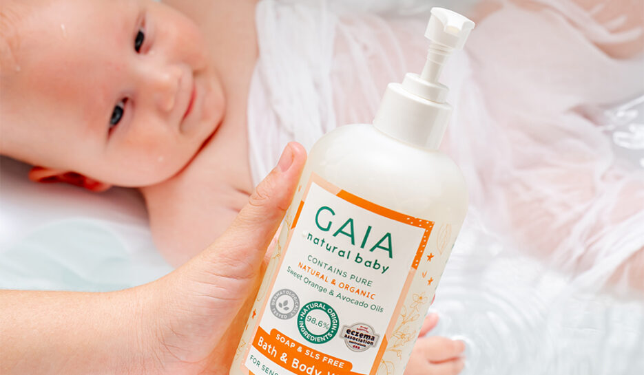 GAIA Natural Baby Bath & Body Wash