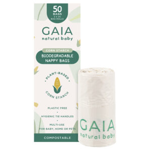 GAIA Natural Baby Biodegradable Nappy Bags 1
