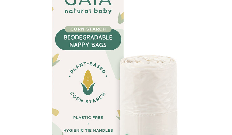 GAIA Natural Baby Biodegradable Nappy Bags 1