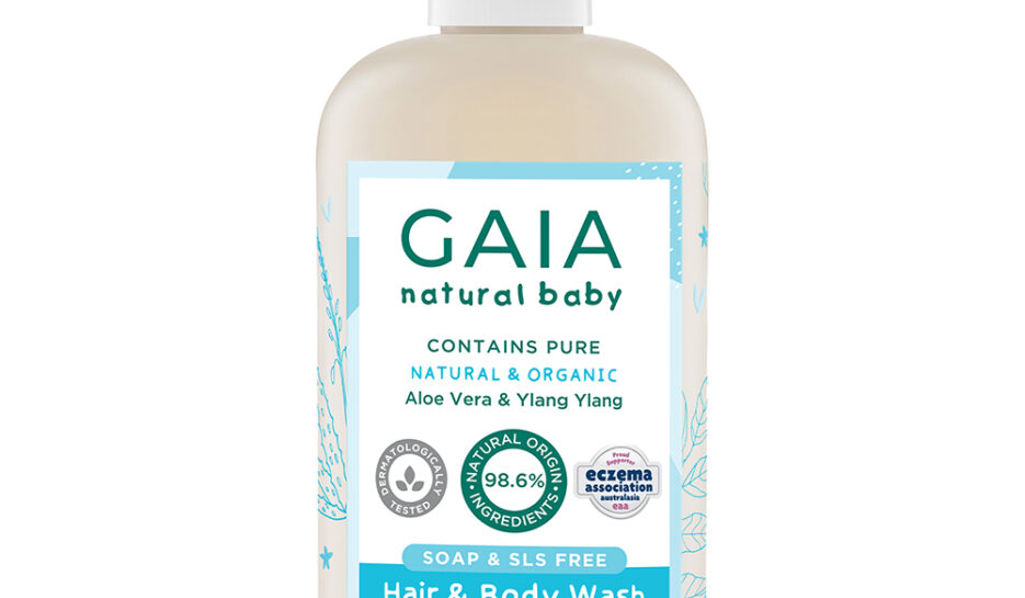 GAIA Natural Baby Hair & Body Wash