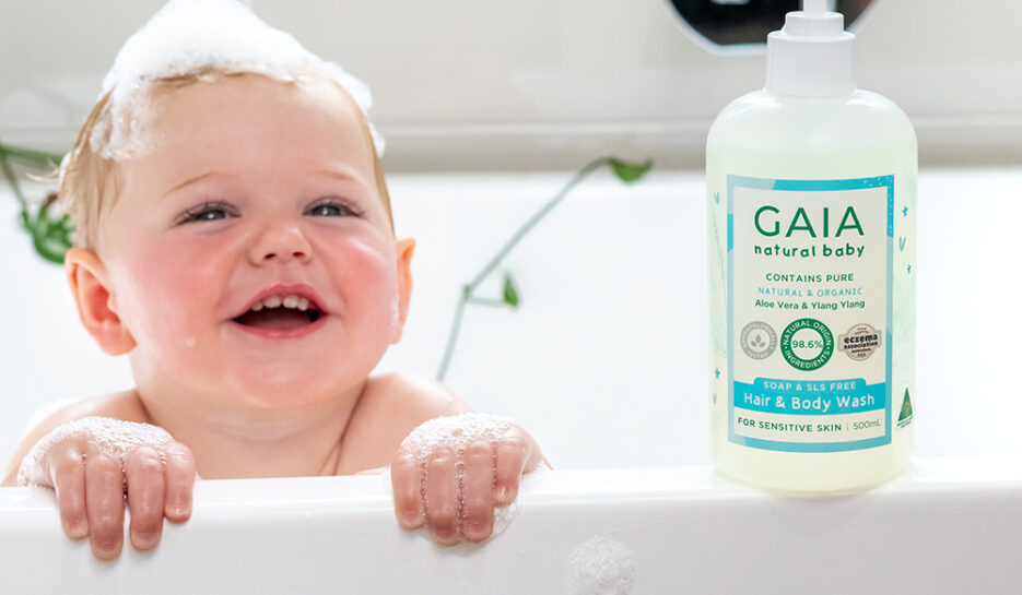 GAIA Natural Baby Hair & Body Wash