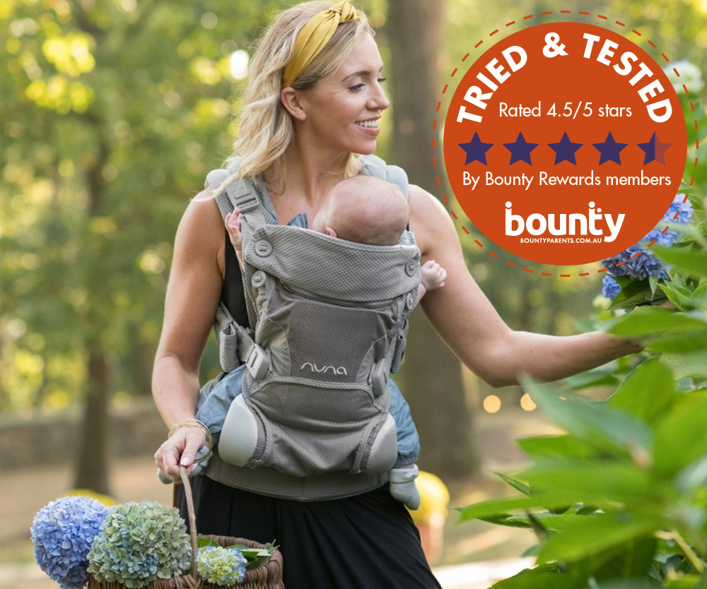 Trial team: Bounty members have their say on the CUDL™ Baby Carrier