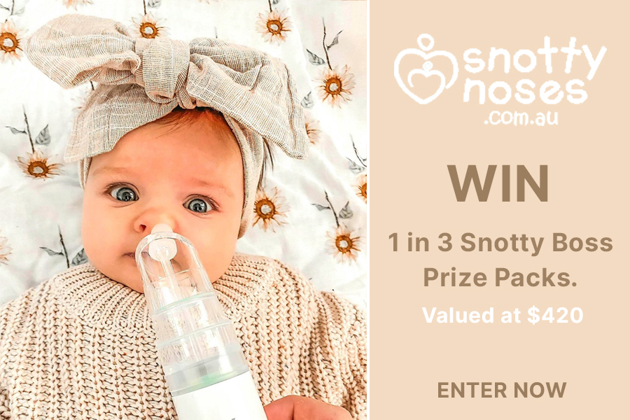 WIN 1 of 3 Snotty Boss Prize Packs from Snotty Noses!