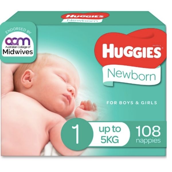Huggies Newborn Nappies
