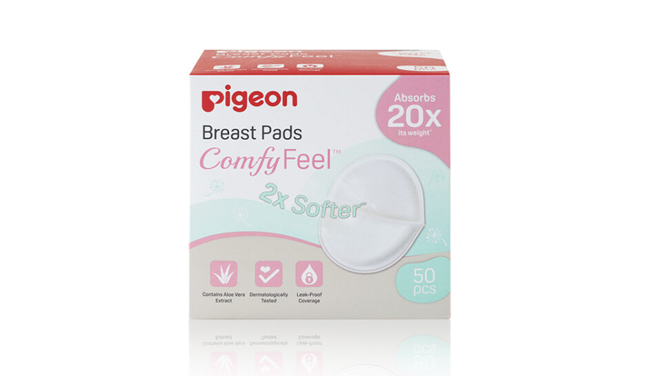 Pigeon ComfyFEEL™ Breast Pads 50 pack