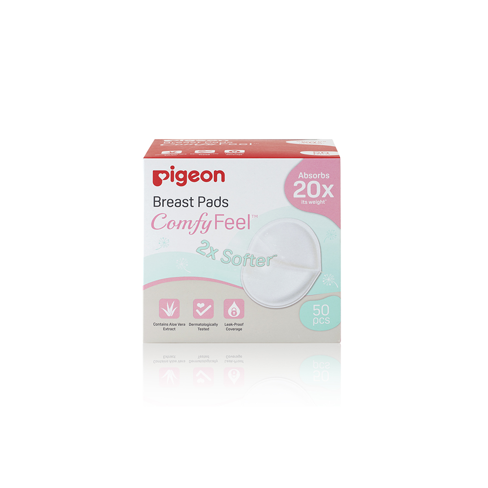 Pigeon ComfyFEEL™ Breast Pads 50 pack