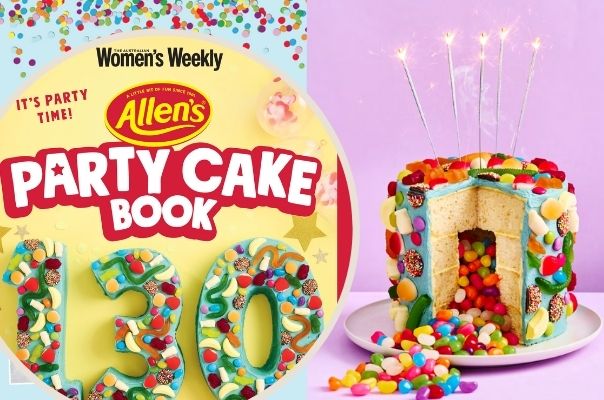 Lolly-palooza! Get the party started with the new Allens Party Cake Book