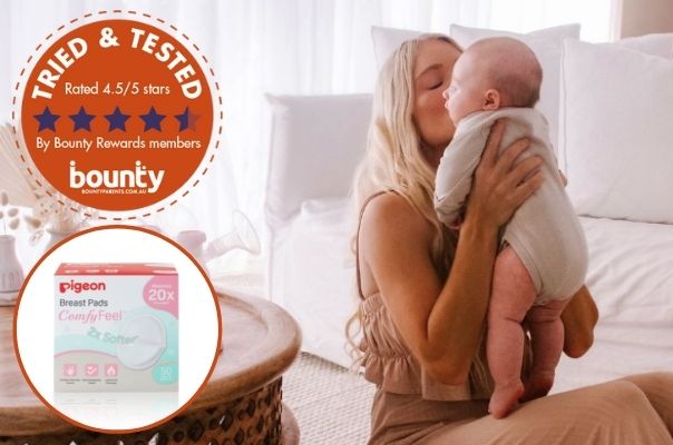 Trial team: Bounty Parents members have their say on Pigeon ComfyFEEL™ Breast Pads