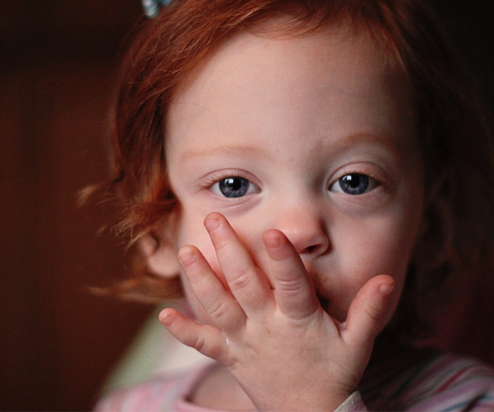 Celtic baby names - small celt girl with red hair