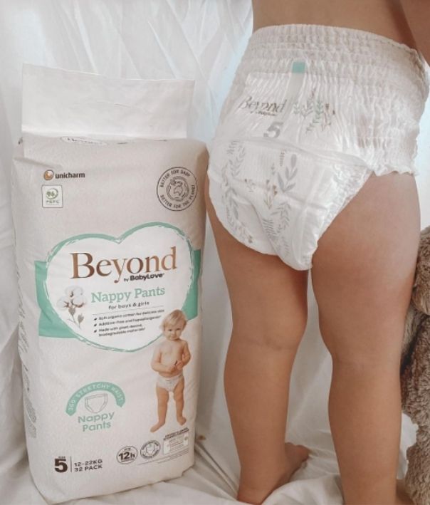 Beyond by BabyLove nappies, (Nappy Pants Walker, 32 pack)