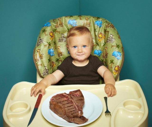 TikTok mum goes viral for feeding her 6mo steak