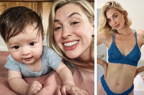 Former Bachelor star Alex Nation’s powerful response to “your postpartum body isn’t real” nasty comments