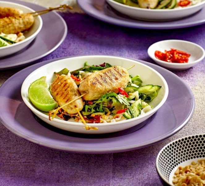 Vietnamese chicken skewers