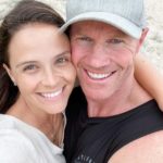 Barry Hall’s wife Lauren Brant gave birth in hospital reception