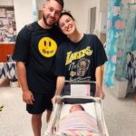 “It’s home time!” Leah Itsines takes baby Gigi home 21 days after giving birth