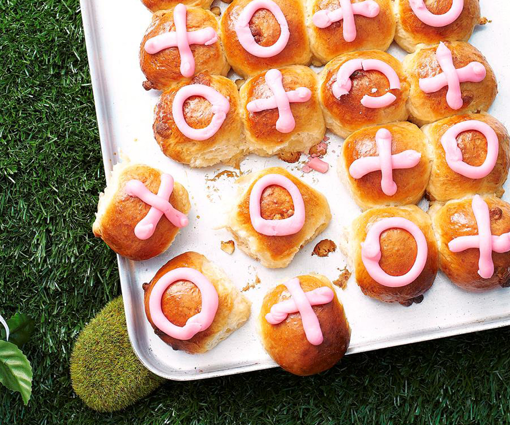 10 fun takes on traditional hot cross buns for you to make this Easter