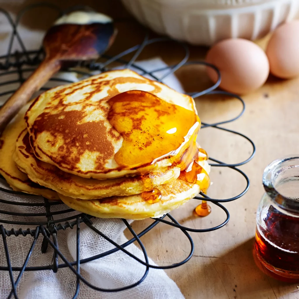 Women's weekly food pancakes