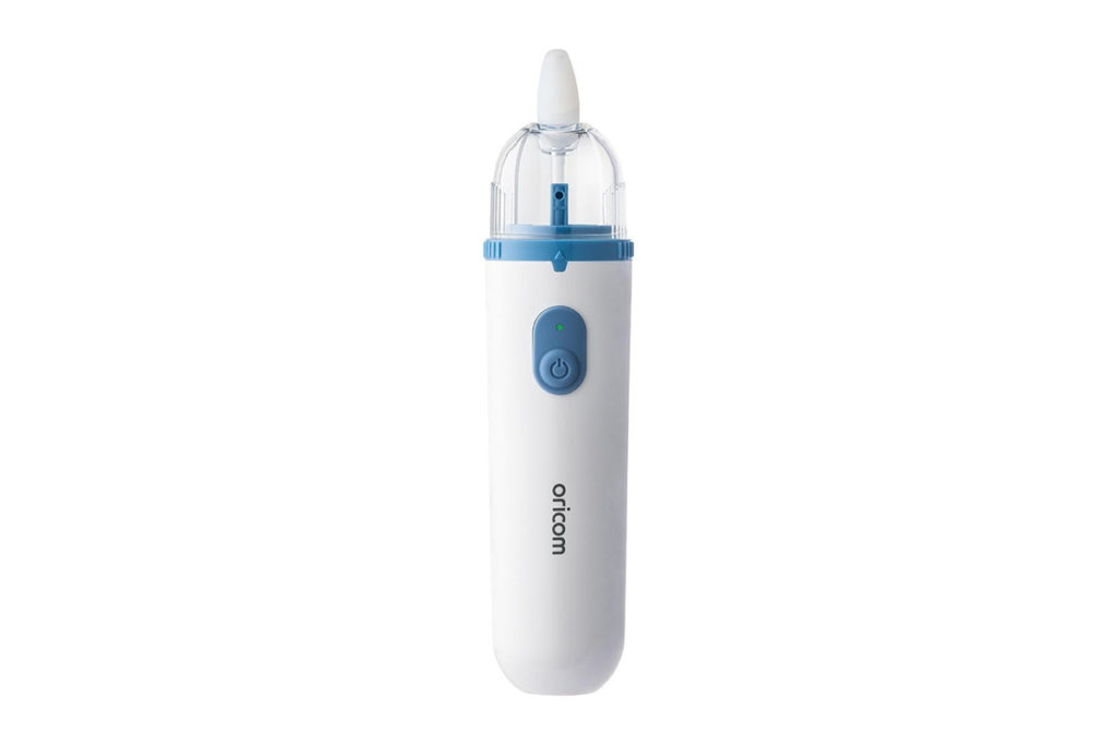A nasal aspirator such as Oricom HNA300 rechargeable, may help relieve the pressure of earache