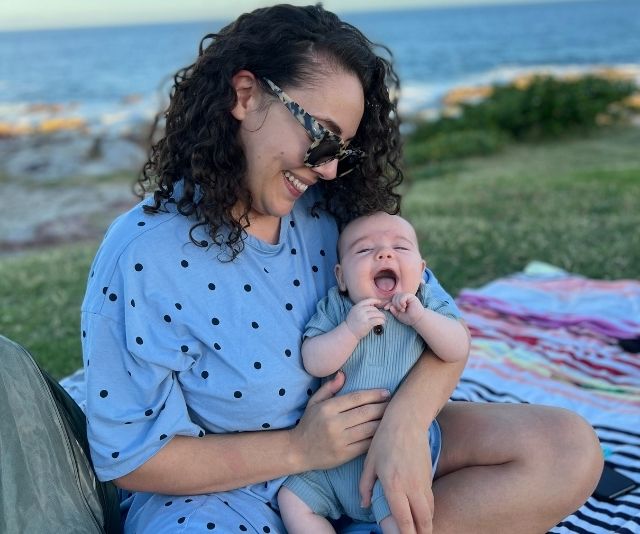 “Say ‘no’ to comparison” – Ash London’s lessons from the first six months as a mum