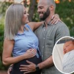 MKR’s Blake Proud and singer Ella Bourne take baby Sunny home from hospital