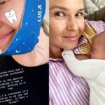 Edwina Bartholomew’s mystery postpartum symptom after giving birth to her son