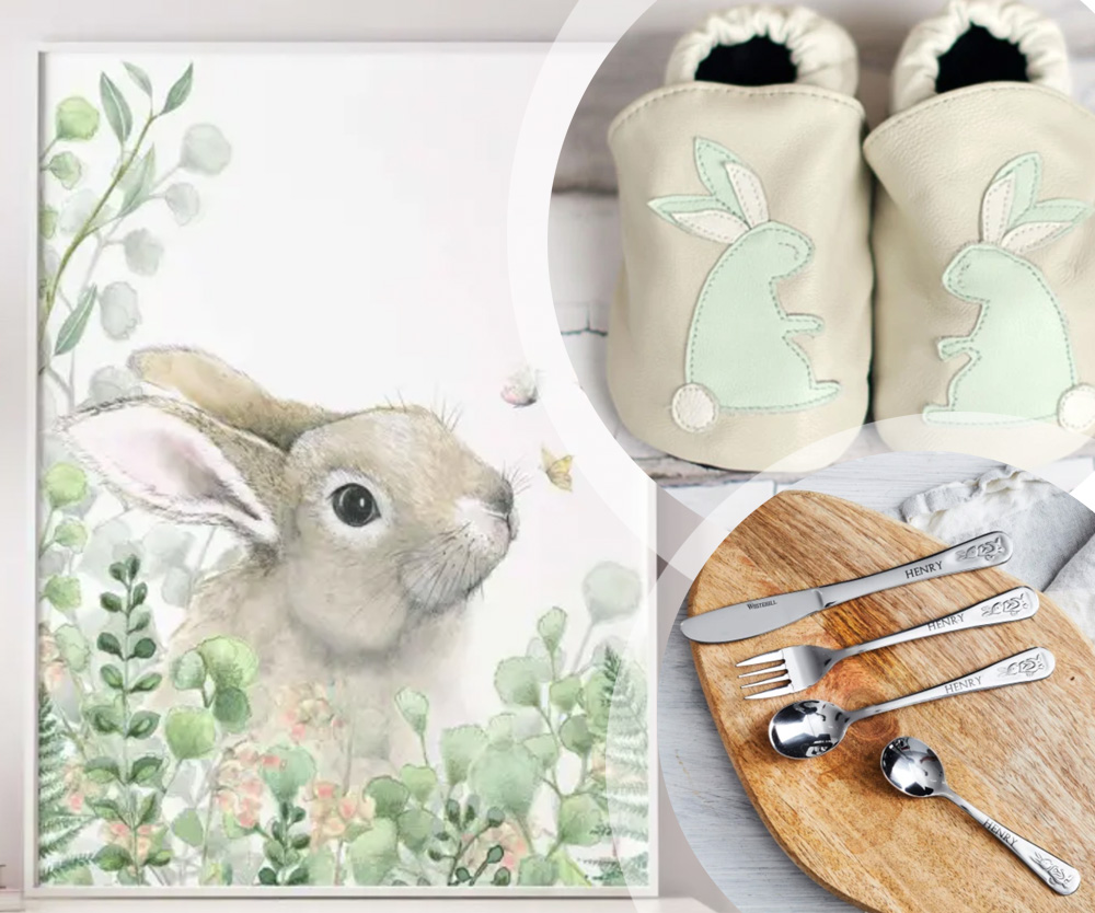 The cutest bunny-themed gifts for babies this Easter