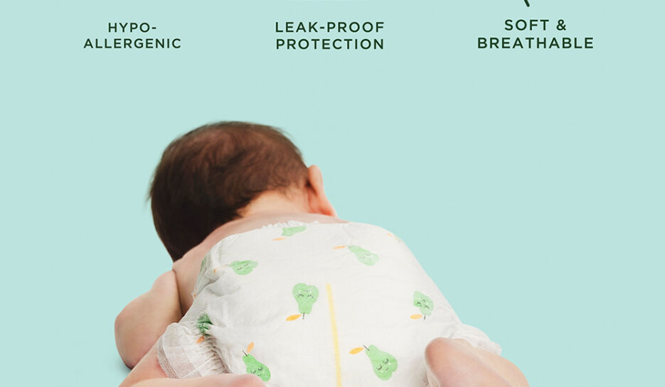 tooshies Nappies with Organic Bamboo, Size 1 Newborn