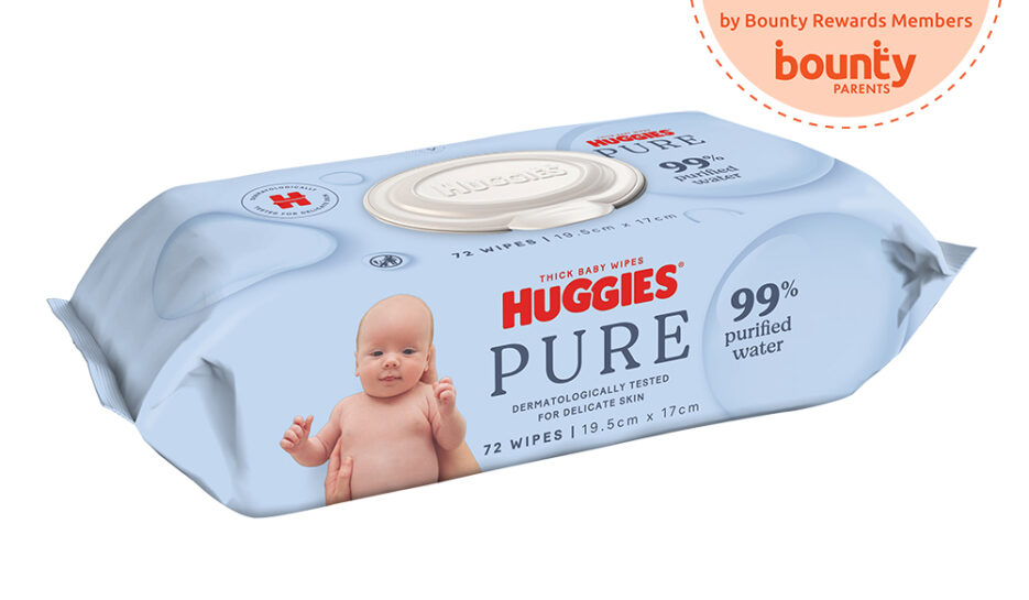 Huggies PURE 99% Purified Water Wipes