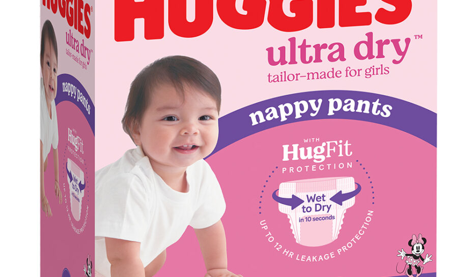 Huggies Ultra Dry Nappy Pants for Girls