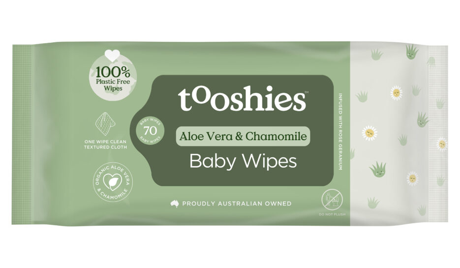 tooshies Aloe Vera & Chamomile Baby Wipes
