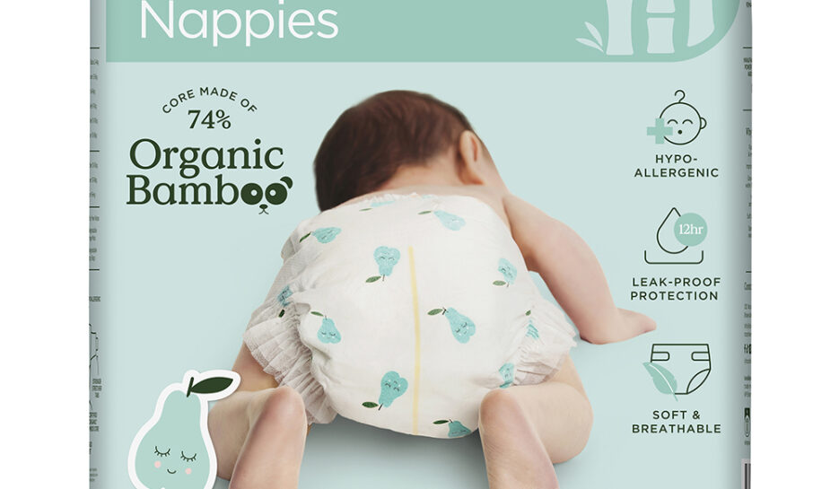 tooshies Nappies with Organic Bamboo, Size 1 Newborn